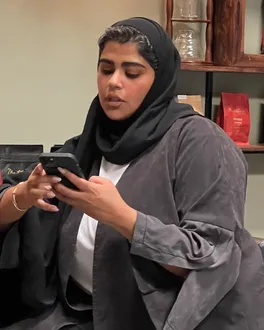 Taim AlFalasi influencer campaign for Mattina Coffee in the UAE
