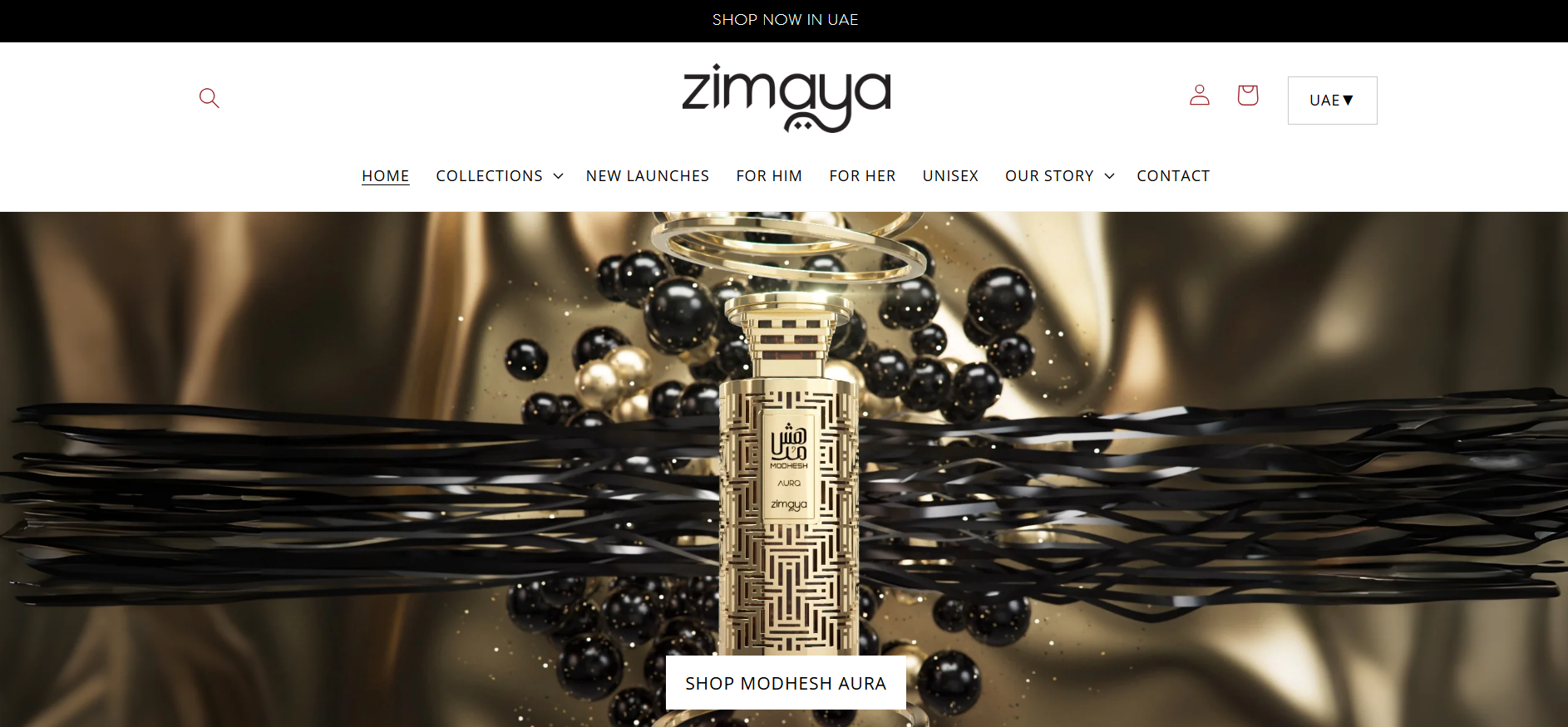 Best perfume web design agency in Dubai