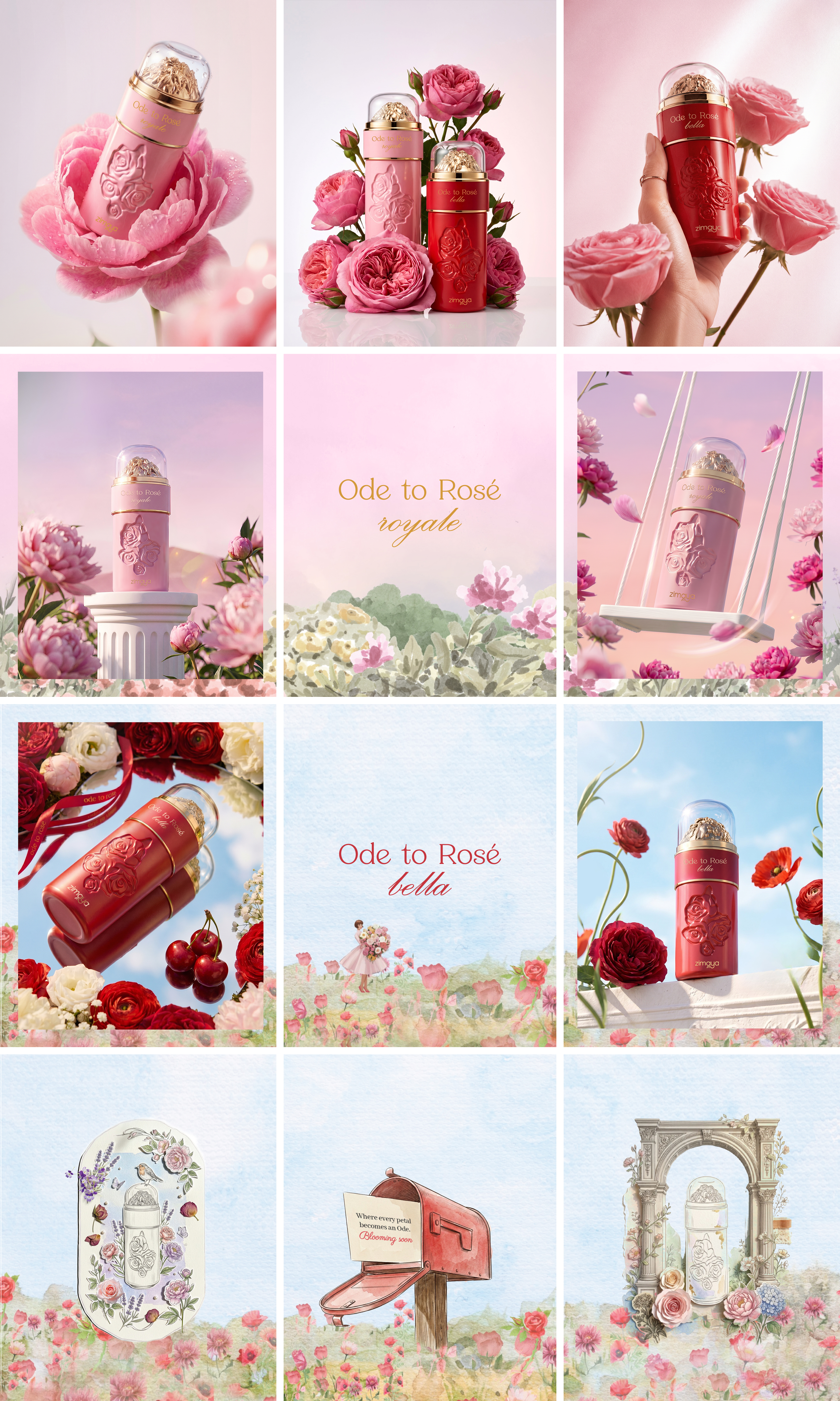 The Media Lab Instagram grid design option