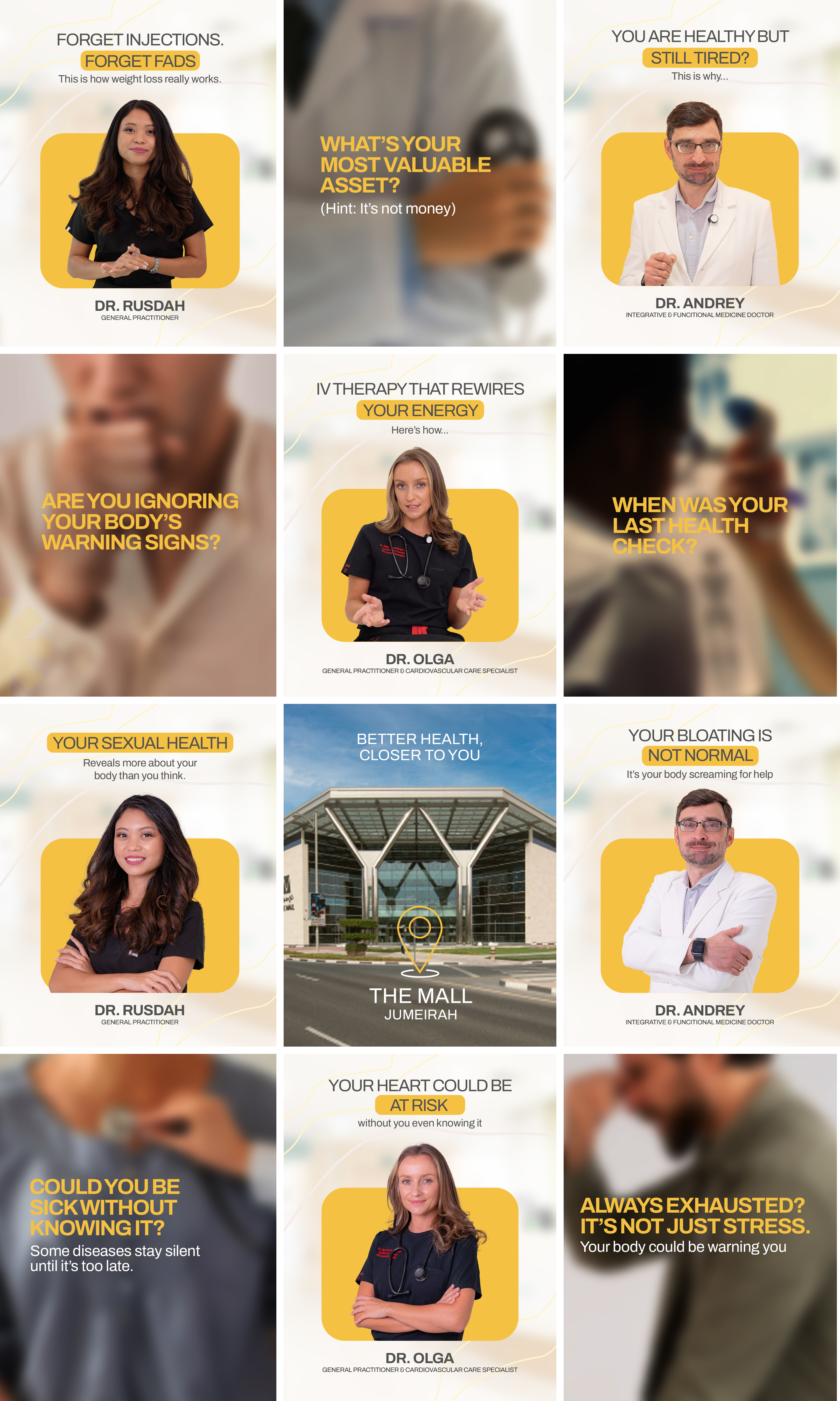 Instagram feed grid designed by The Media Lab