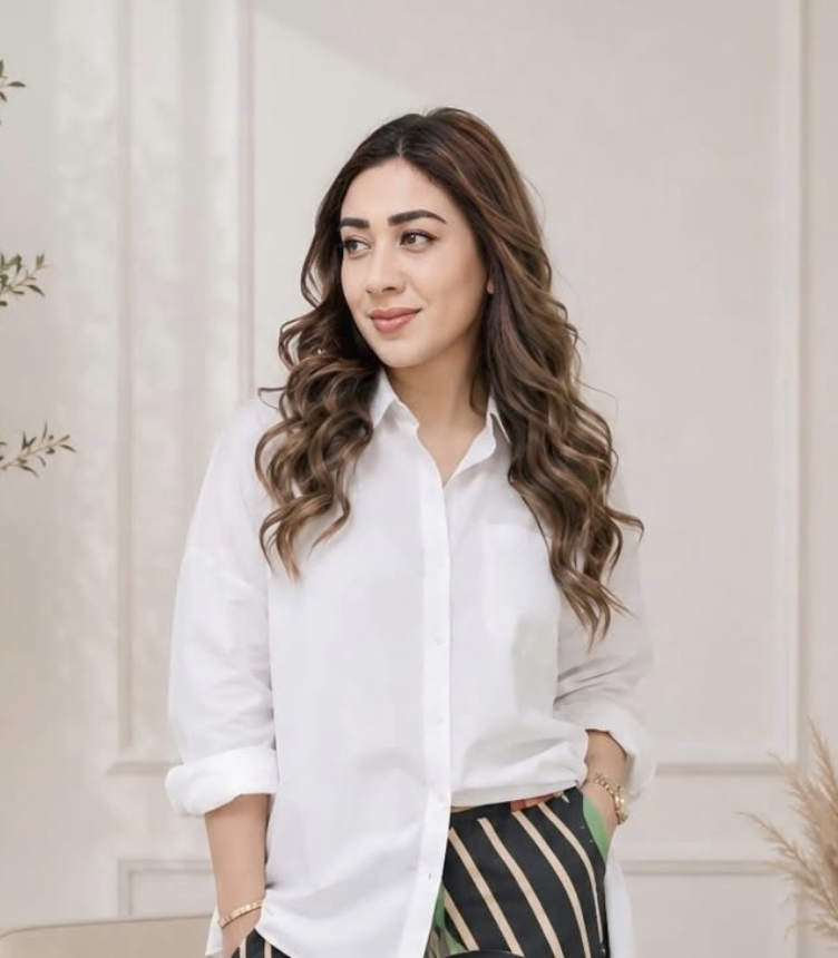 Marina aftab — influencer collaboration with The Media Lab