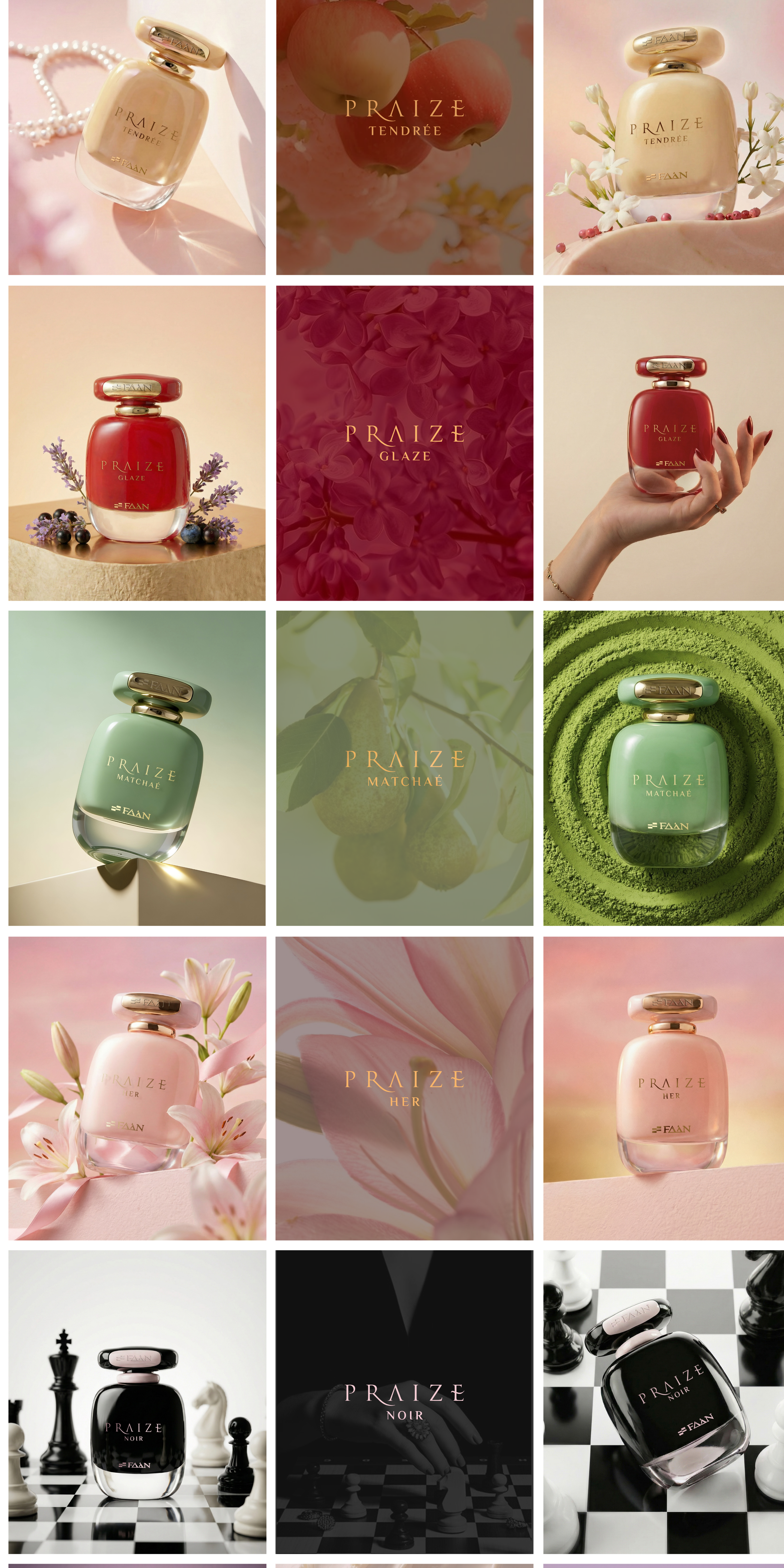 Praize Instagram grid planner