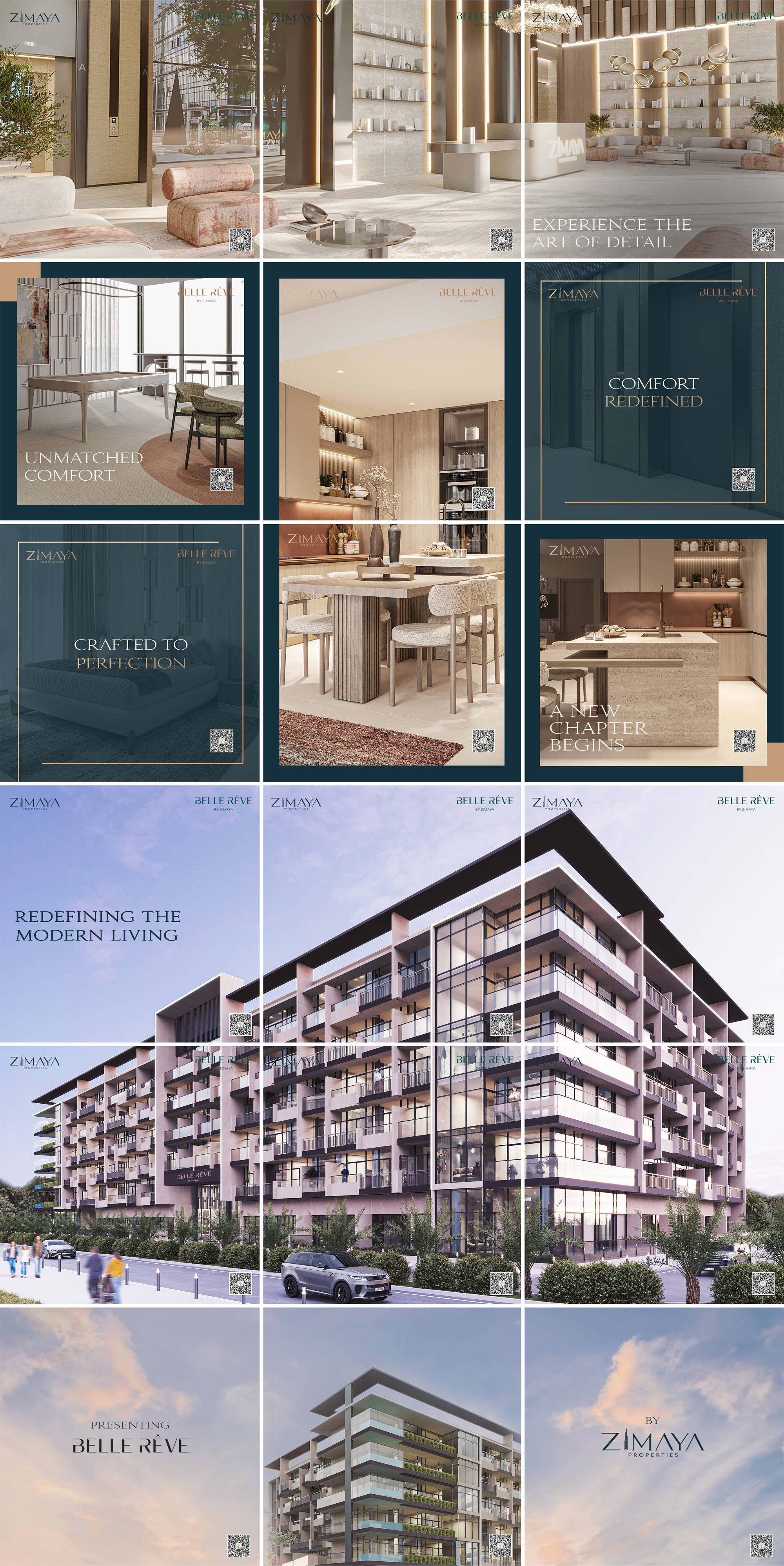 Zimaya Properties launch Instagram grid