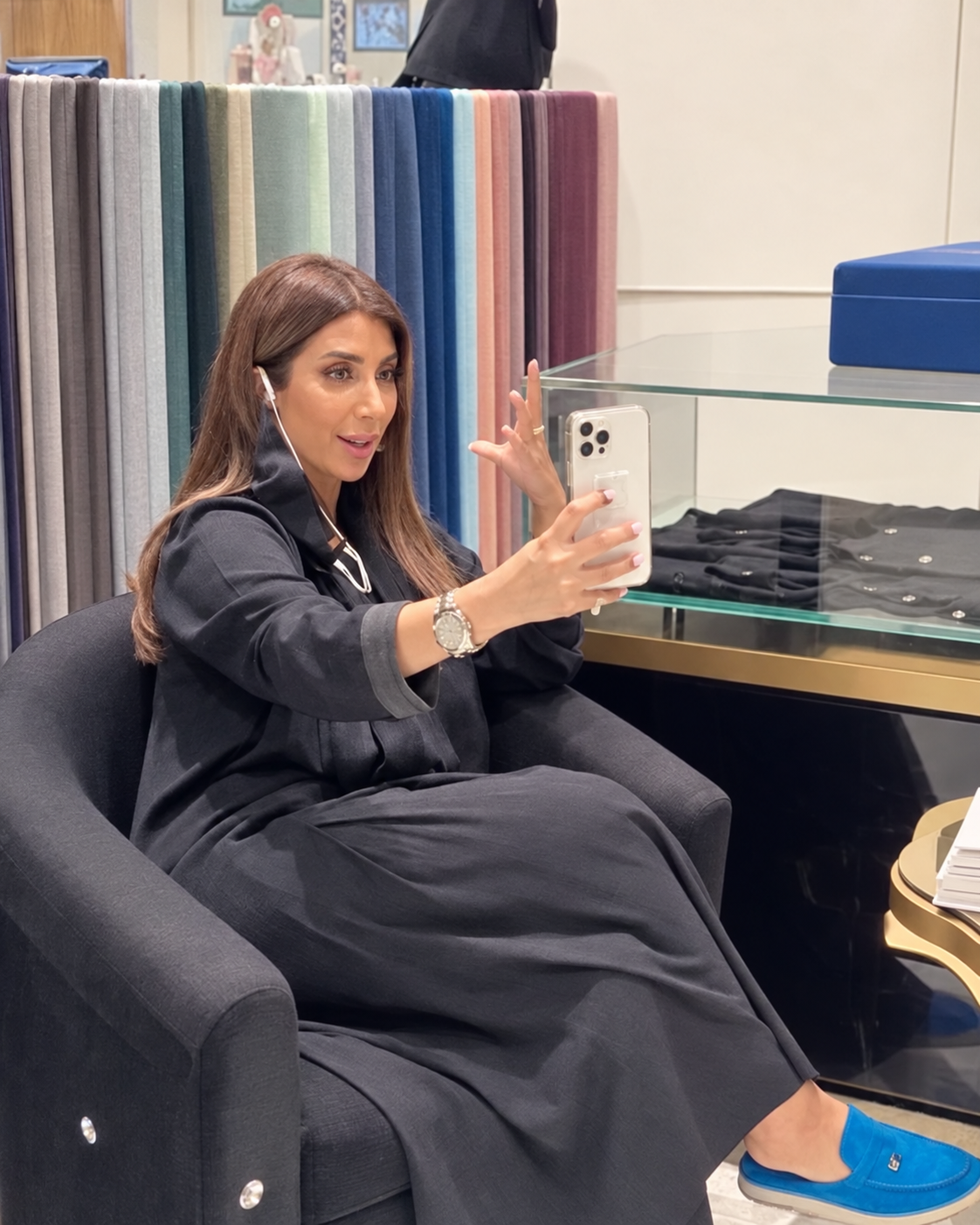 Mariam AlYassi in the Louzan Group creator campaign